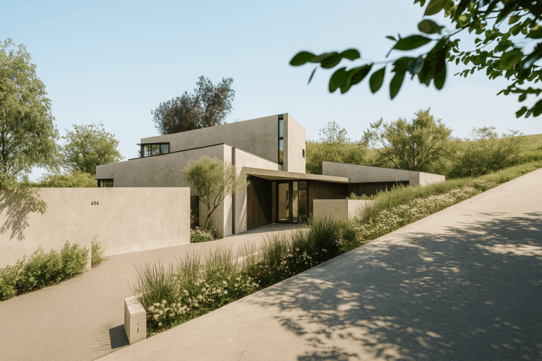Contemporary residential architecture house remodel in Los Angeles designed by Sabz Architecture Studio